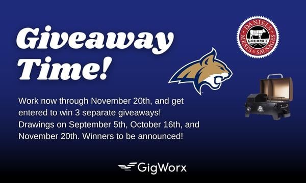 GigWorx Fall 2023 Giveaway